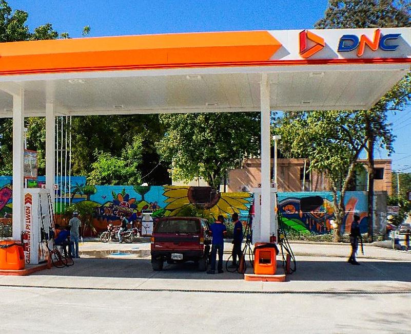 Stasyon gaz DNC ak enstalasyon li yo